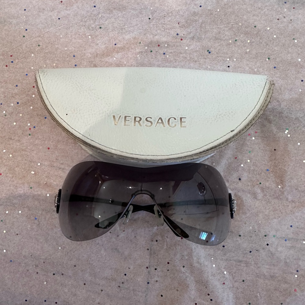 Versace sunglasses and case